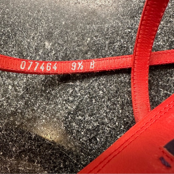 Ralph Lauren Collection Leather Horsebit And Buckle Detail Ankle Strap Sandal - Picture 5 of 11